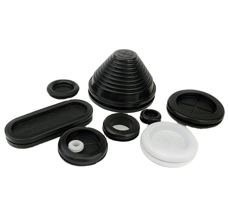 Aanpassing van de kabeldraaddichtingspijp Grommet Silicone EPDM rubber voor NR NBR-gietverwerking