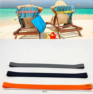 Flexibel en gemakkelijk te gebruiken siliconen handdoekbandjes voor strandstoelen Hou uw handdoek op zijn plaats