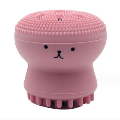 Deep pore exfoliating siliconen gezichtsreinigingsborstel met octopusvorm en in voorraad