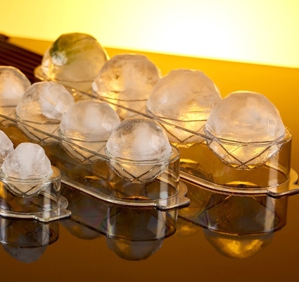 Ball Ice Box 4 stuks PET Plastic Food Grade Fancy Ice Cube Tray Voor Keuken Accessoires