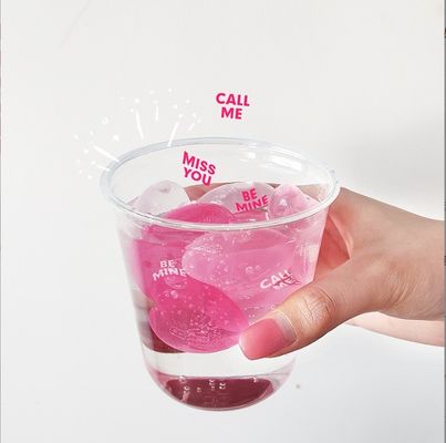 IJsspeelgoed Plastic hartvormige ijsblokjes voor bier koeling Food Grade Bar Accessoires