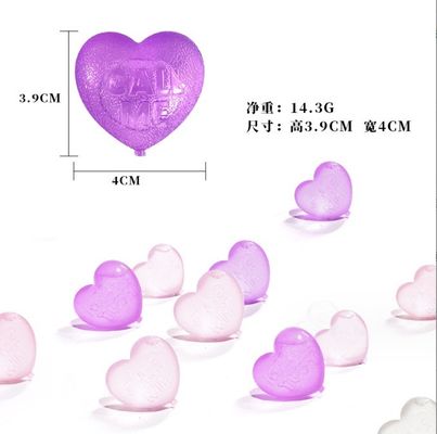 IJsspeelgoed Plastic hartvormige ijsblokjes voor bier koeling Food Grade Bar Accessoires