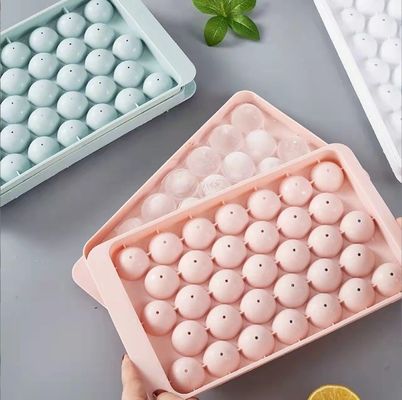 Kleine ijsballen maker vorm Drie maten milieuvriendelijke voedselkwaliteit siliconen ijsblokkenbak