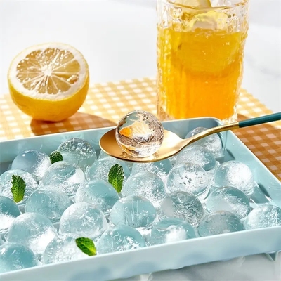 Mini Circle Ice-Cube Trays PP Plastic Round Ice Ball Maker Mould voor vriezer