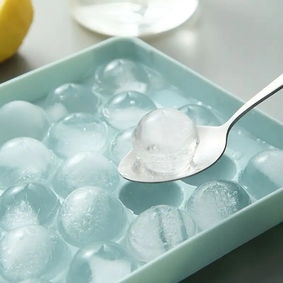 Mini Circle Ice-Cube Trays PP Plastic Round Ice Ball Maker Mould voor vriezer