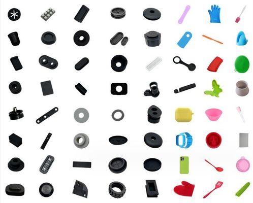 Silicone EPDM NBR NR rubber gasket seal voor rechthoekig vierkant rond gieten
