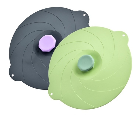 Voedselconservering Silicone potdeksel voor vacuüm Zelfprimmend Lunchbox Kookgereionderdelen
