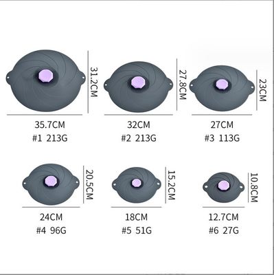 Voedingsmiddelen Silicone conserveringsbedekking Kookgereionderdelen Type deksels voor vacuüm zelfprimen