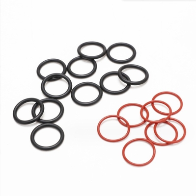 Custom CR Rubber O-Ring voor voedingsmiddelen Silicone O Ring Seal in Black Nitrile FKM