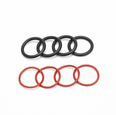 Custom CR Rubber O-Ring voor voedingsmiddelen Silicone O Ring Seal in Black Nitrile FKM