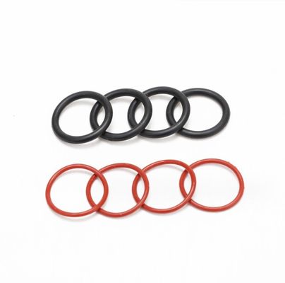 EPDM NBR FKM FPM PTFE PU Silicon Flat Rubber O-Ring met aangepaste grootte en materiaal