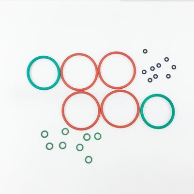 EPDM NBR FKM FPM PTFE PU Silicon Flat Rubber O-Ring met aangepaste grootte en materiaal