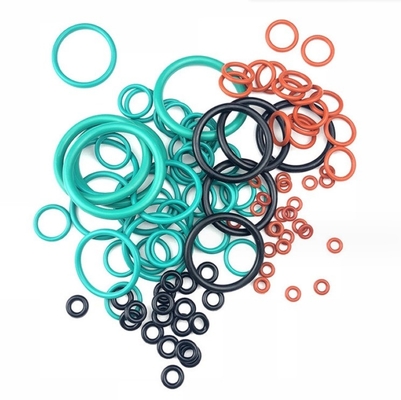 SBR NBR EPDM VMQ FKM O Rings Aanpasbaar met kleurrijke opties en gietservice