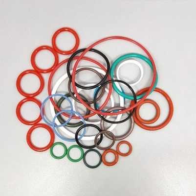 SBR NBR EPDM VMQ FKM O Rings Aanpasbaar met kleurrijke opties en gietservice