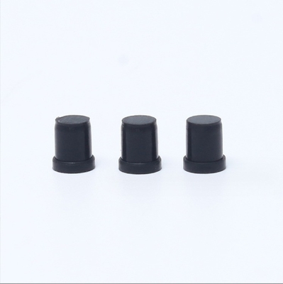 Op maat gemaakte afdichtingsonderdelen EPDM/NBR/NR Rubber End Cap met vaste natuurrubberplug