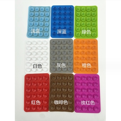 Silicone 24 Anti-Slip Silicone Custom Adhesieve Zuigbeker Pads voor mobiele telefoonhouder