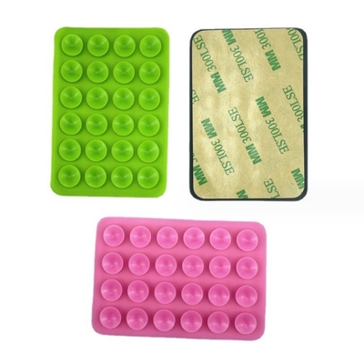 Silicone 24 Anti-Slip Silicone Custom Adhesieve Zuigbeker Pads voor mobiele telefoonhouder