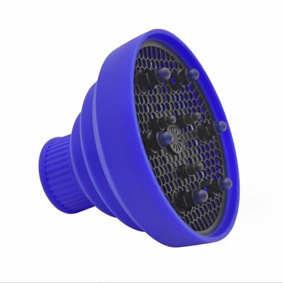 Opvouwbare siliconen haardifusor, vormverwerking voor perfect gedefinieerde krullen