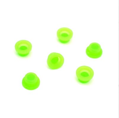 SBR Materiaal Fluorescerende knopkap voor zaklamp Achterste aanraakknop Schakelaar Aanpassing