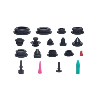 Silikonrubber EPDM NBR NR Vormverwerkingsservice Pipe End Rubber Waterdicht Cap