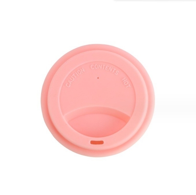 8cm en 9cm Silicone Cup Lid Duurzame Tan Kleur voor Koffiebeker Cover