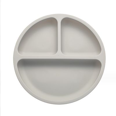 Voedingsmiddelenkwaliteit Silicone Baby Kids Placemat Gespleten babyzuigplaten voor het eten van peuters