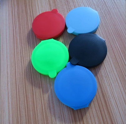 Custom logo dubbelzijdig siliconen glas zakspiegel voor modern make-up cadeau