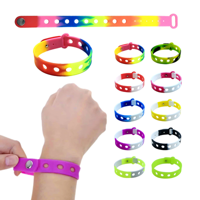 Silikonverwerkend ontwerp Verstelbare charmes Armband Armbanden voor evenementen