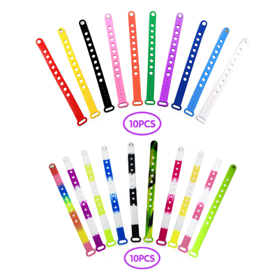 Kleurrijke polsband siliconen kindercadeauarmbanden voor baby accessoires en sieraden