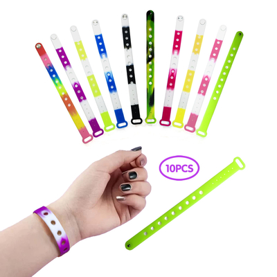 Kleurrijke polsband siliconen kindercadeauarmbanden voor baby accessoires en sieraden