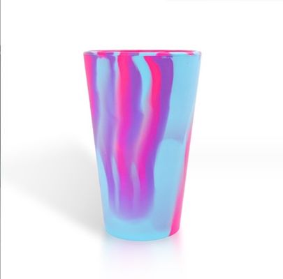 Onbreekbare siliconenbeker met siliconen wijn bierbeker voor buiten en koffie