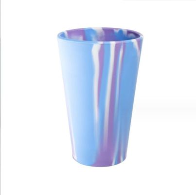 16 oz siliconen bekers voor feesten sport en buitenbekers schotels type breukbestendig