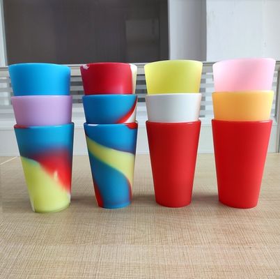 Silikon rubber onbreekbaar glazen kopje voor feestjes