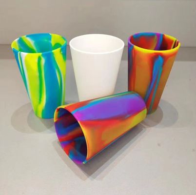 Geen Design Stijl Silicone Drinkbekers 16 ounce Onbreekbaar pint glas voor reizen