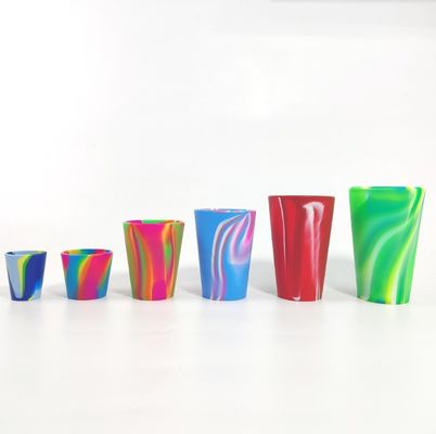 Geen Design Stijl Silicone Drinkbekers 16 ounce Onbreekbaar pint glas voor reizen