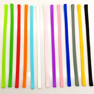 Snijdservice voor solide kleur Elastische strandstoel handdoekhouder clips Silicone rubber bands