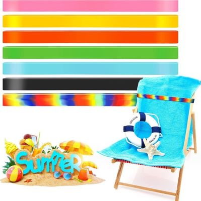 Strandstoelen Cruise rubber elastische handdoekbanden houder voor vakantie strand zwembad lounge