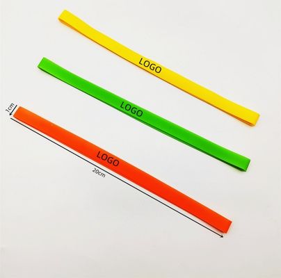 Silikon rubber geschenkboog verpakking elastische band voor gemakkelijk notebook outdoor gear verpakking