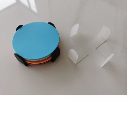 Hotelcoaster met flesopener Ronde vorm zacht rubber materiaal Brandverf afdichting Pad