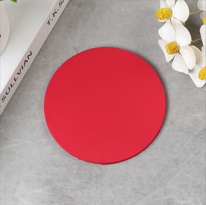 Waterdichte drinkbeker coaster Custom Design Soft Sublimation Print PVC coasters