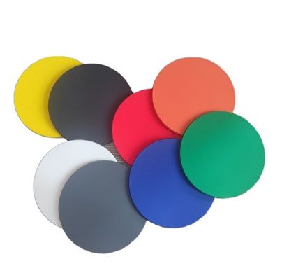 Ronde Custom Printed Logo Coaster voor Drink Cup Mat Soft PVC Coaster in duurzaam materiaal