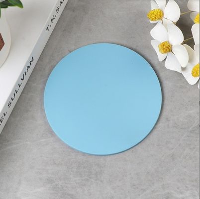 Ronde Custom Printed Logo Coaster voor Drink Cup Mat Soft PVC Coaster in duurzaam materiaal