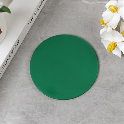 Ronde Custom Printed Logo Coaster voor Drink Cup Mat Soft PVC Coaster in duurzaam materiaal