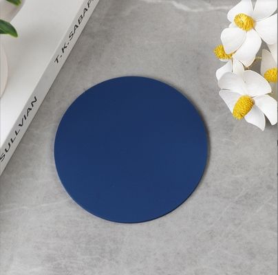 Ronde Custom Printed Logo Coaster voor Drink Cup Mat Soft PVC Coaster in duurzaam materiaal