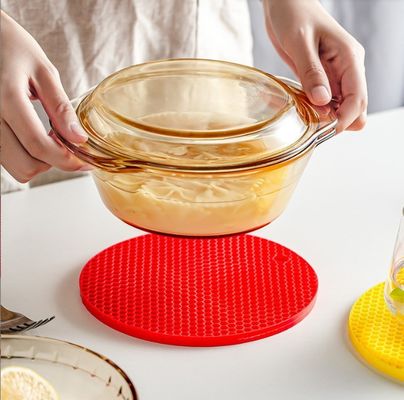 Silikon drinkcoaster niet-glijdend pothouder tafelmat voor keuken accessoires