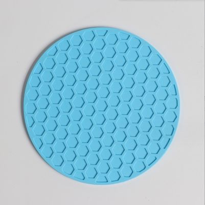 Deep Grooved Absorberende Silicone Coaster Pad Mat voor Hittebestendige Pot Mug Coffee Cup