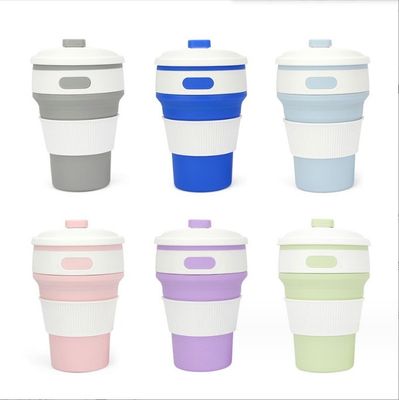 350 ml opvouwbare siliconen kopje voor cadeautjes en buitenliefhebbers
