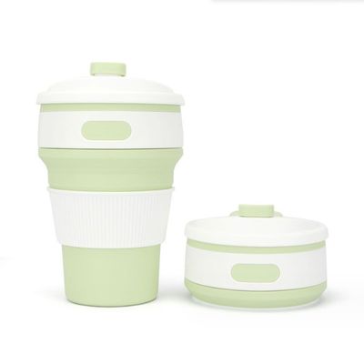 350 ml opvouwbare siliconen kopje voor cadeautjes en buitenliefhebbers