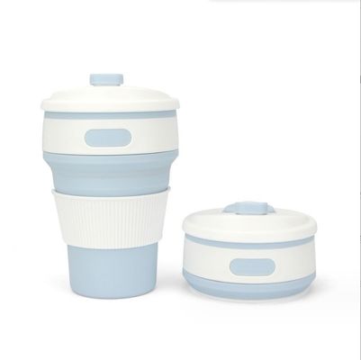 350 ml opvouwbare siliconen kopje voor cadeautjes en buitenliefhebbers