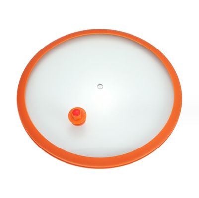 Multifunctioneel huis Silicone glazen deksel Duurzaam hittebestendige visuele anti-overstroming potdeksel